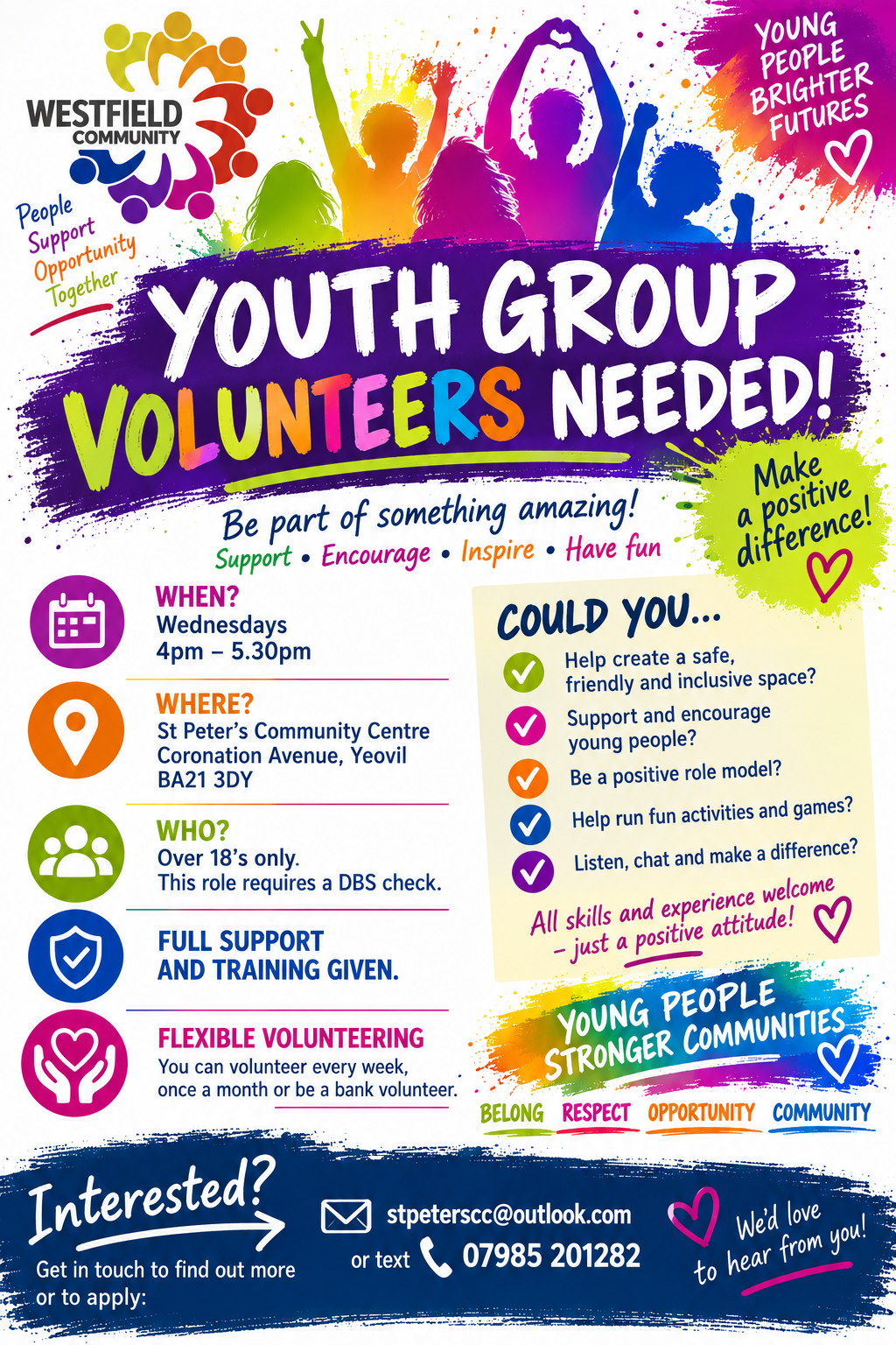 youth volunteers